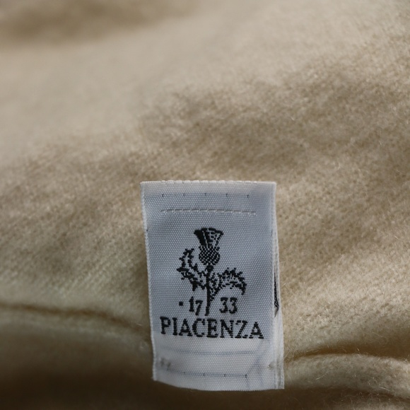 Riccardo Piacenza Pure Cashmere Hoodie Beige Small - Picture 7 of 8